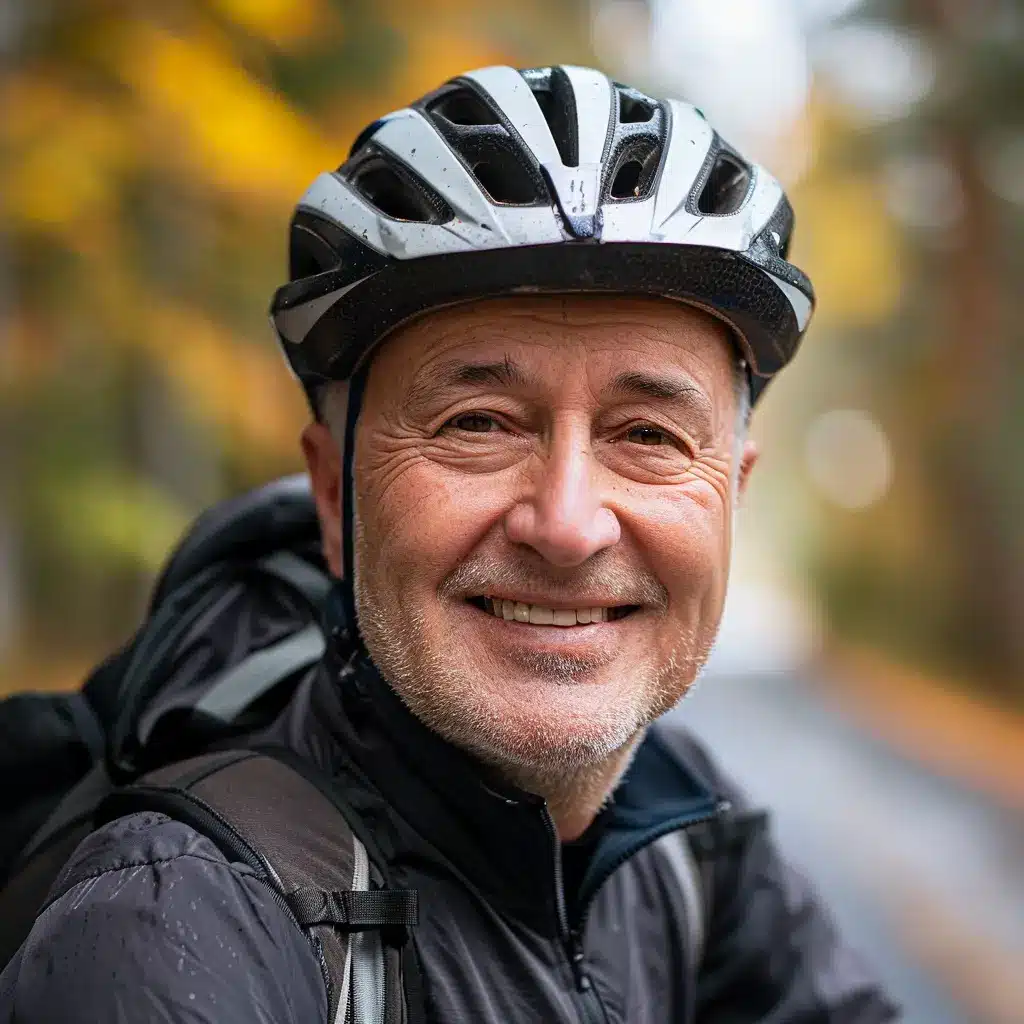 photo portrait cycliste