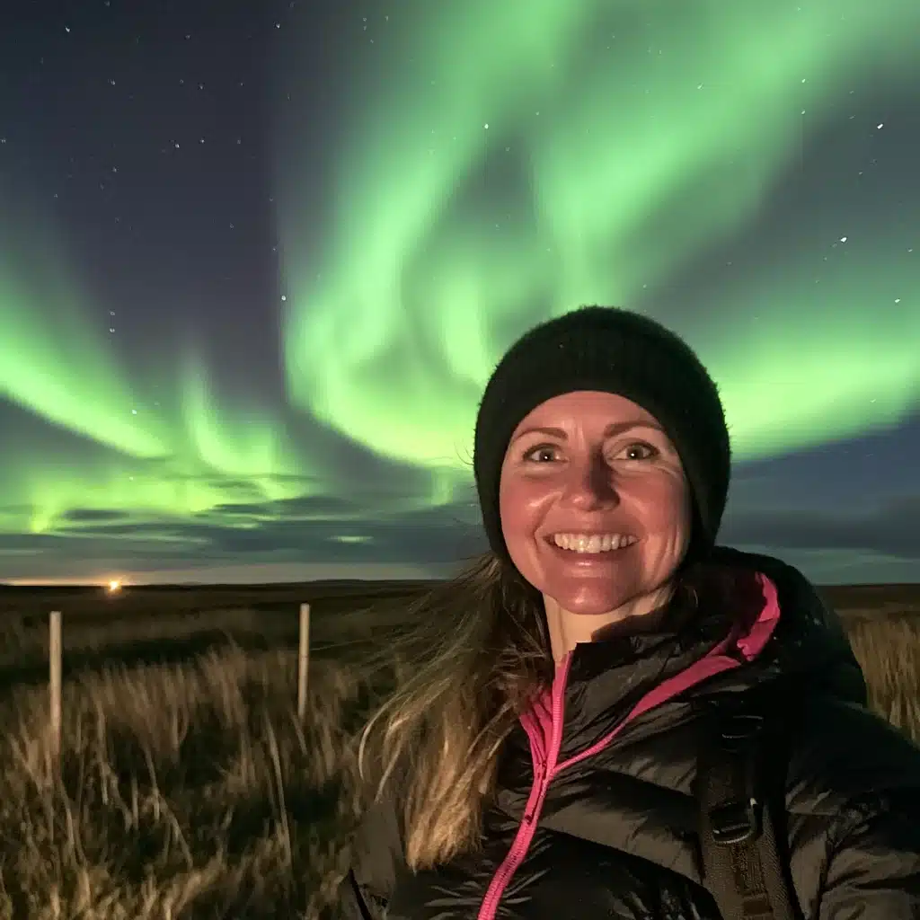 aurore boreale en islande